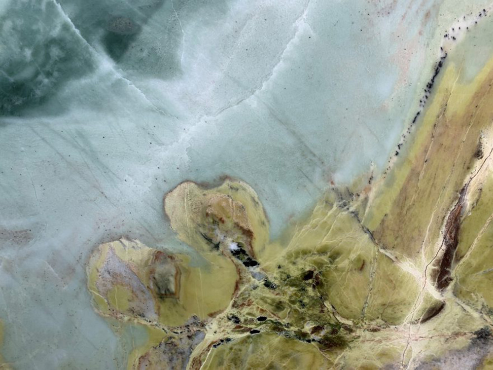 blauw groen marmer voor jouw interieur als inspiratie